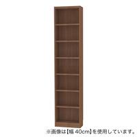 セミオーダーラック強化棚 奥行19cm (幅40×高さ198cm MB)