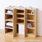 セミオーダーラック強化棚 奥行44cm (幅15×高さ60cm MB) 11枚目画像