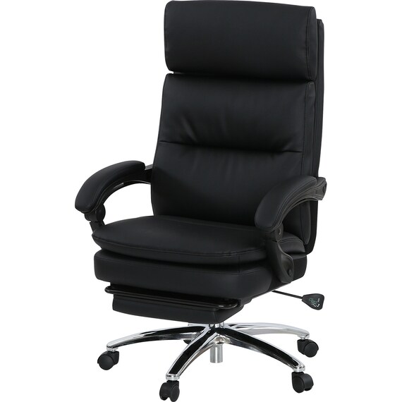 オフィスチェア(OC702N PVC BK) 5枚目画像