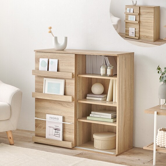 魅せて隠せるブックラック (NA) 1枚目画像