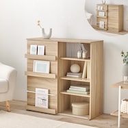 魅せて隠せるブックラック