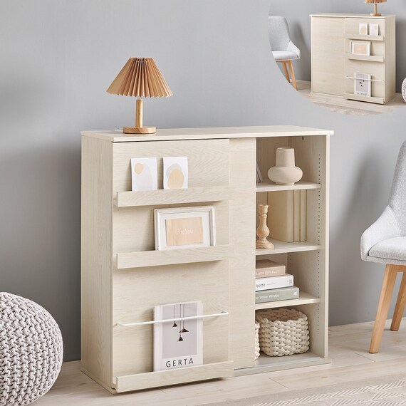 魅せて隠せるブックラック (WW) 1枚目画像