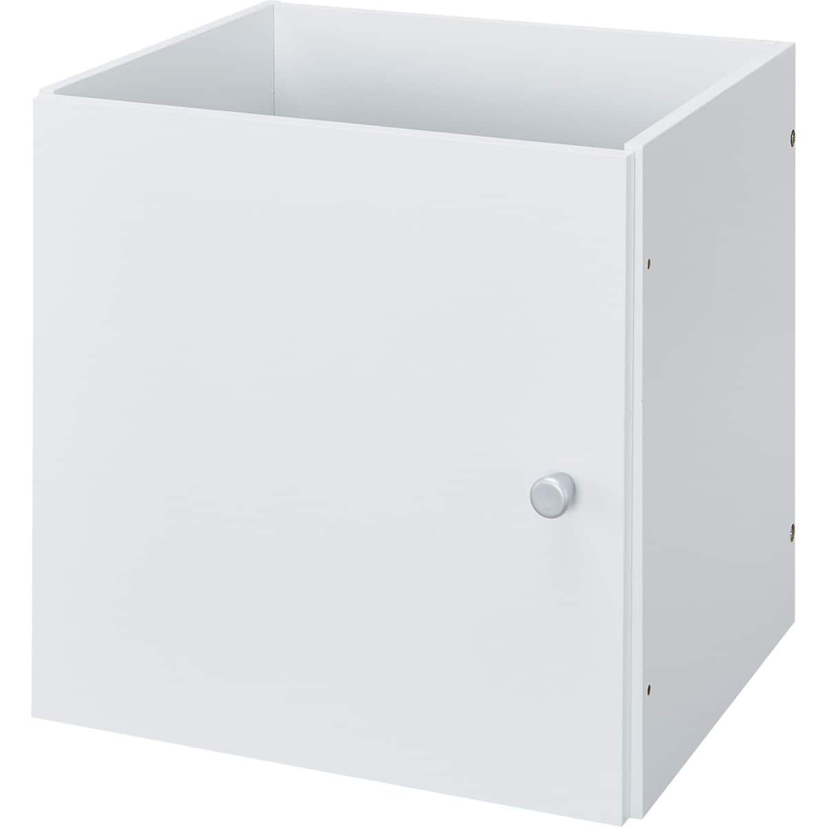 別売り キューブBOX(RX03 扉タイプ WH) | ニトリネット【公式】 家具