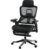 ハイパフォーマンスオフィスチェア(OC908 革 BK)