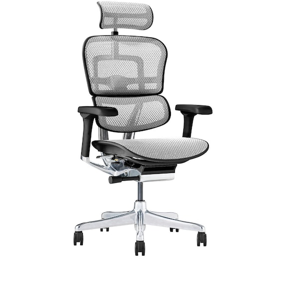 ワークチェア(エルゴヒューマン EHP2 HAMDR BK/WH) 1枚目画像