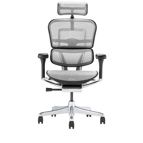 ワークチェア(エルゴヒューマン EHP2 HAMDR BK/WH) 2枚目画像