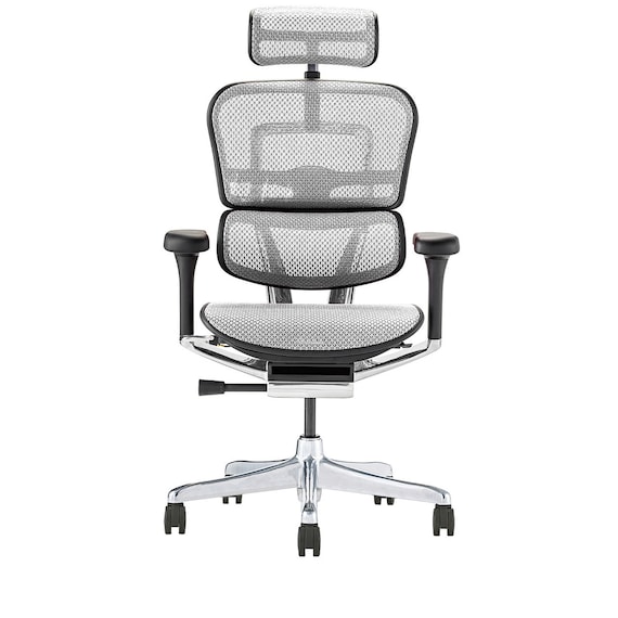 ワークチェア(エルゴヒューマン EHP2 HAMDR BK/WH) 2枚目画像