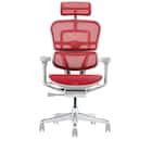 ワークチェア(エルゴヒューマン EHP2 HAMDR GY/RD) 2枚目画像