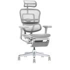 ワークチェア(エルゴヒューマン EHP2 LPLDR GY/WH) 2枚目画像