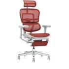 ワークチェア(エルゴヒューマン EHP2 LPLDR GY/RD) 2枚目画像