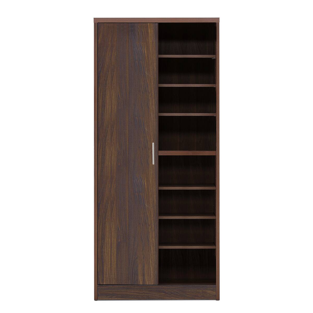 片側引き戸スライド書棚 (幅80cm BR) | ニトリネット【公式】 家具