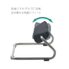 座り姿勢をサポートする足置き台 (1段) 6枚目画像