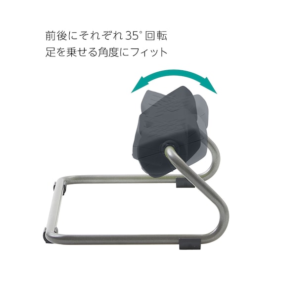 座り姿勢をサポートする足置き台 (1段) 6枚目画像