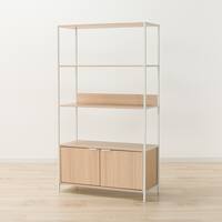 フリーシェルフ扉ユニット付き(CW752 1584 NA/WH)