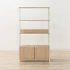 フリーシェルフ扉ユニット付き(CW752 1584 NA/WH) 2枚目画像