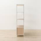 フリーシェルフ扉ユニット付き(CW752 1584 NA/WH) 4枚目画像