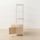 フリーシェルフ扉ユニット付き(CW752 1584 NA/WH) 5枚目画像