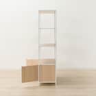 フリーシェルフ扉ユニット付き(CW752 1584 NA/WH) 5枚目画像