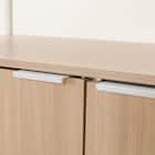 フリーシェルフ扉ユニット付き(CW752 1584 NA/WH) 13枚目画像