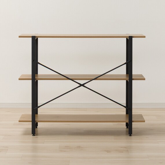 フリーシェルフ(KP504 1080 LBR/BK) 6枚目画像