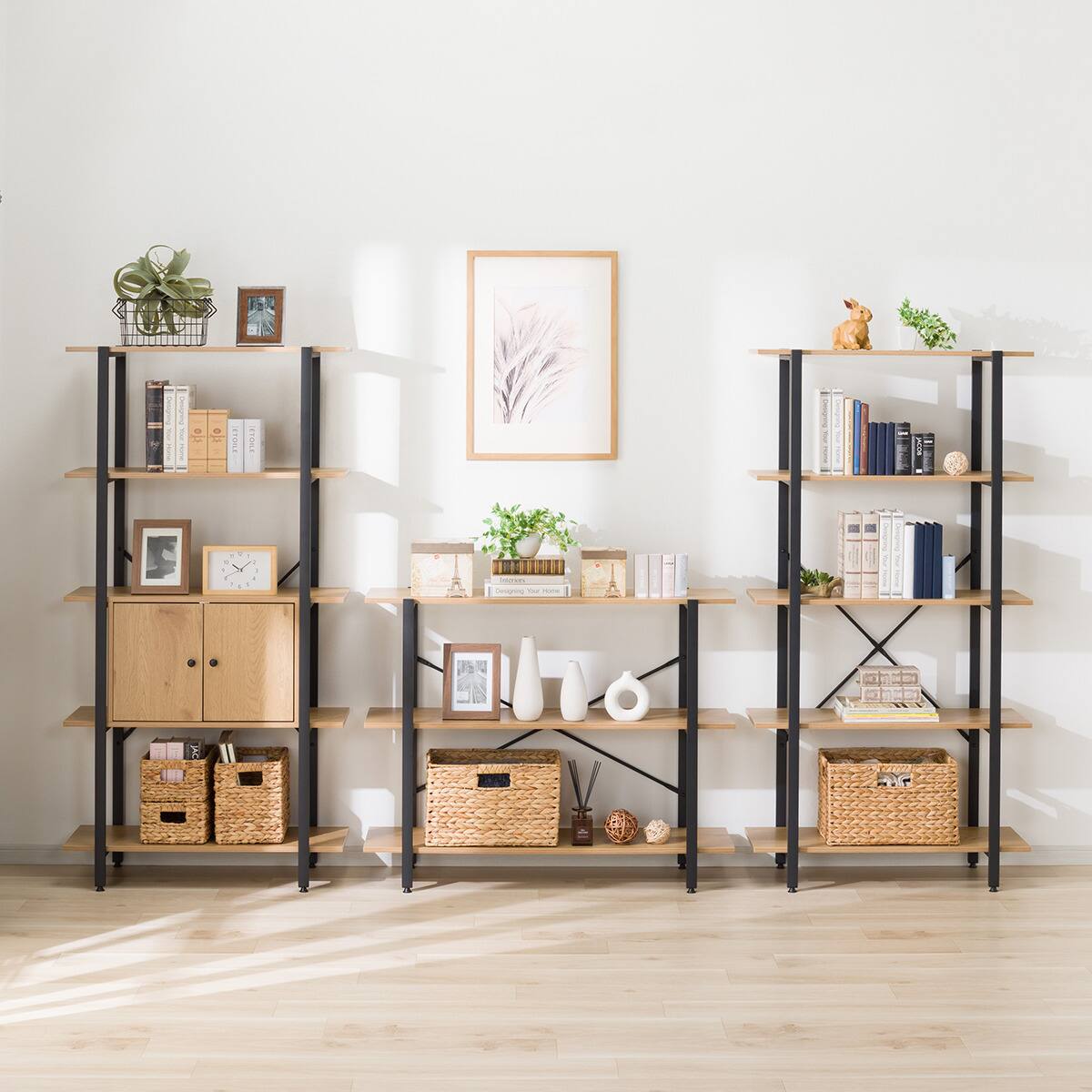 フリーシェルフ(KP504 1080 LBR/BK) | ニトリネット【公式】 家具