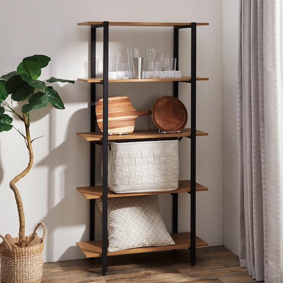 フリーシェルフ(KP505 1580 LBR/BK) 1枚目画像