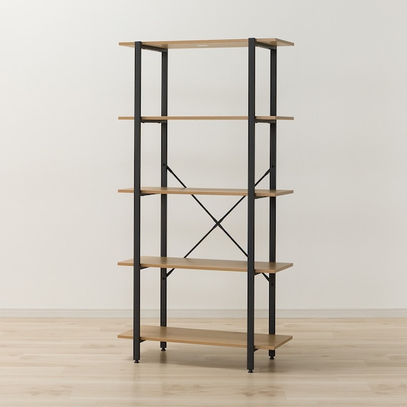 フリーシェルフ(KP505 1580 LBR/BK) 3枚目画像