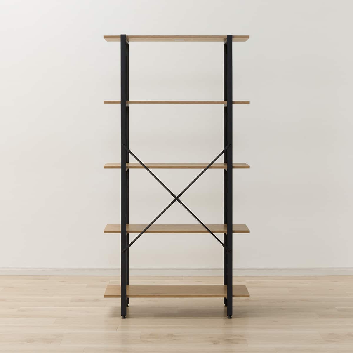 フリーシェルフ(KP505 1580 LBR/BK) | ニトリネット【公式】 家具