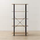 フリーシェルフ(KP505 1580 LBR/BK) 6枚目画像