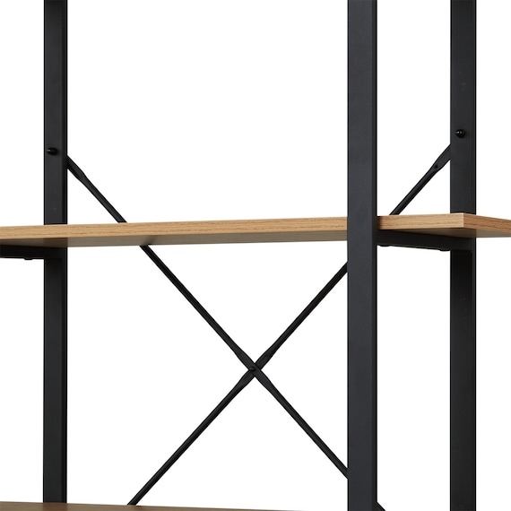 フリーシェルフ(KP505 1580 LBR/BK) 8枚目画像