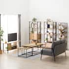 フリーシェルフ(KP505 1580 LBR/BK) 13枚目画像