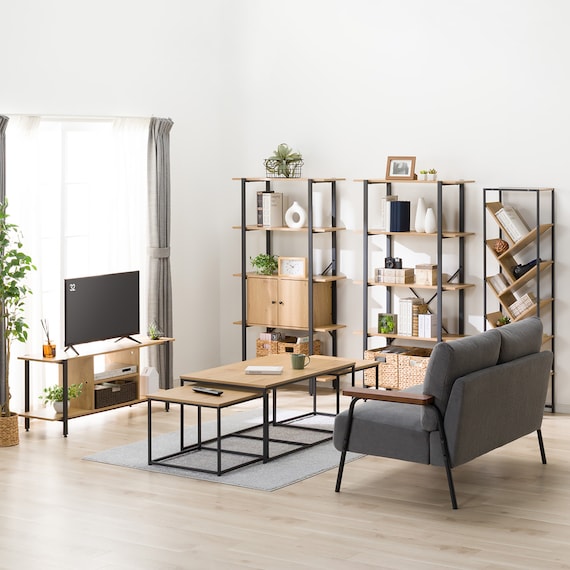 フリーシェルフ(KP505 1580 LBR/BK) 13枚目画像