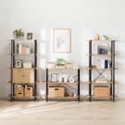 フリーシェルフ(KP505 1580 LBR/BK) 15枚目画像