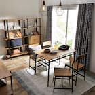 フリーシェルフ(KP505 1580 LBR/BK) 17枚目画像