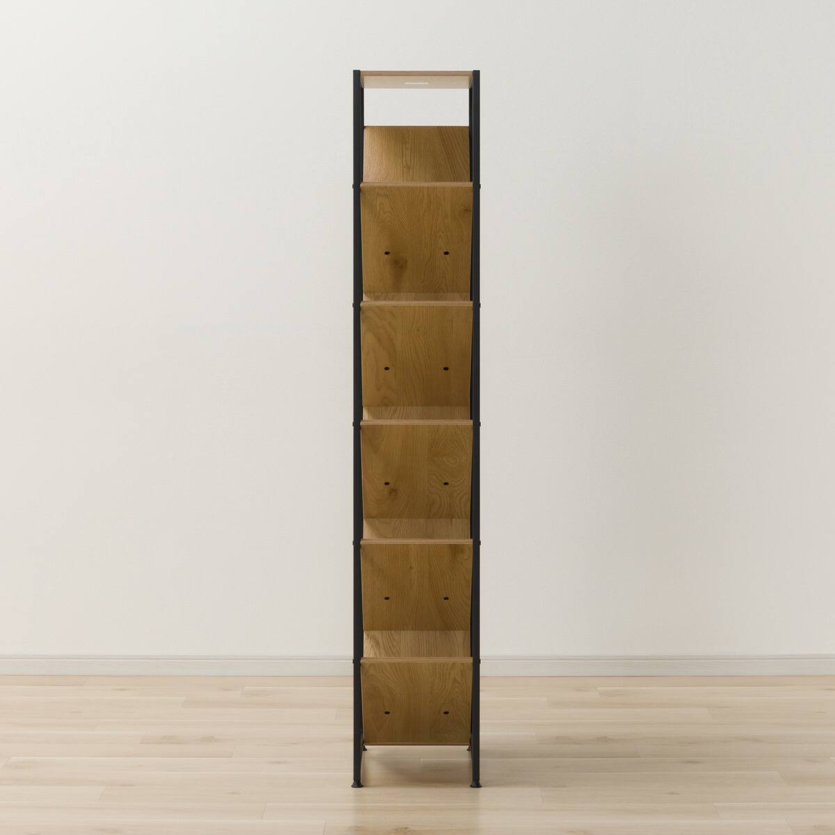 ブックシェルフ(KP507 1440 LBR/BK) | ニトリネット【公式】 家具