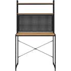 省スペースデスク(KP510 LBR/BK) 7枚目画像