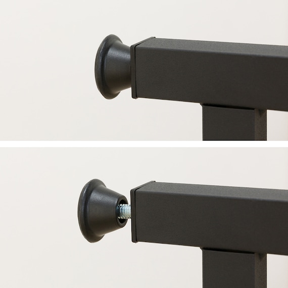 省スペースデスク(KP510 LBR/BK) 15枚目画像