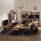 省スペースデスク(KP510 LBR/BK) 18枚目画像