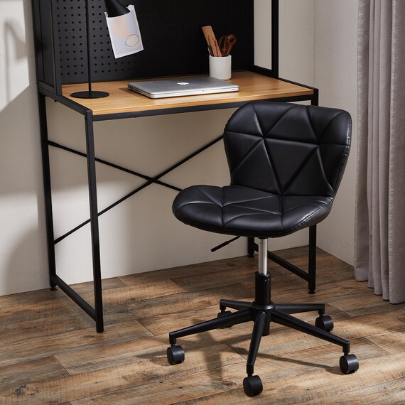 省スペースデスク(KP510 LBR/BK) 20枚目画像