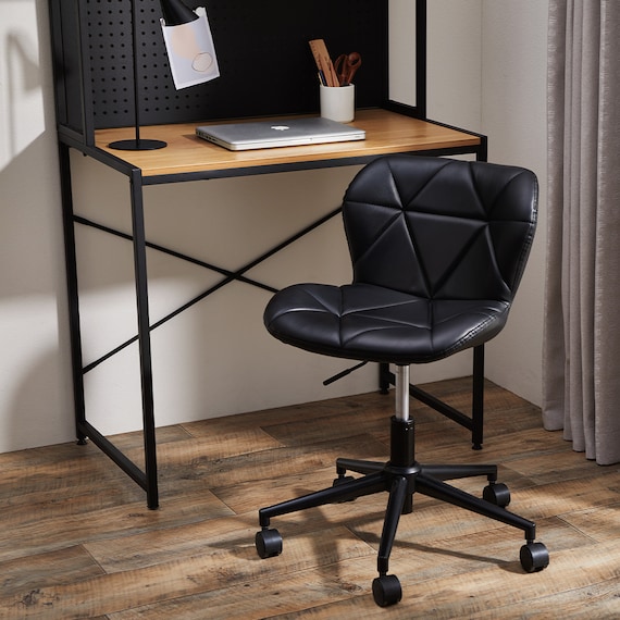 省スペースデスク(KP510 LBR/BK) 20枚目画像