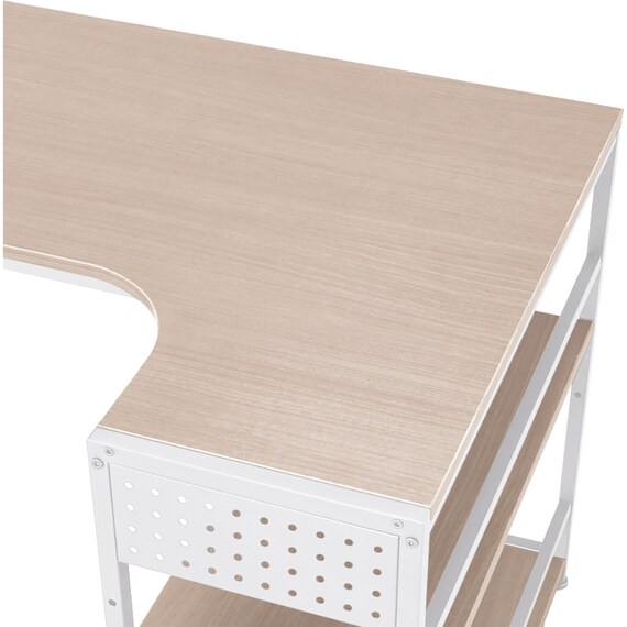 L型コーナーデスク(ZK012 72 GW) 16枚目画像