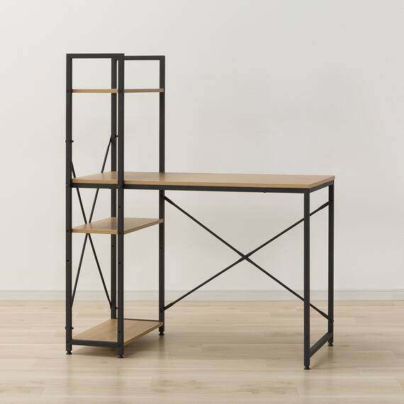 システムデスク(KP509N LBR/BK) 4枚目画像