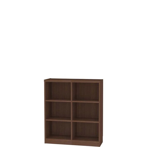 RVオーダーラック強化棚 奥行32cm (幅80×高さ95cm ミドルブラウン) 1枚目画像