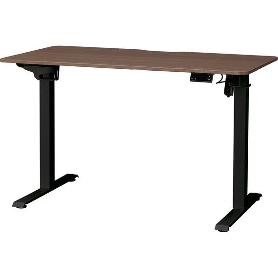 電動デスク(UP009 1260 MBR/BK) 1枚目画像