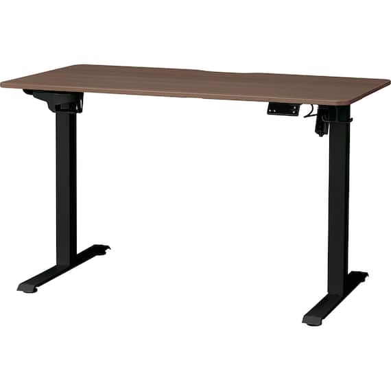 電動デスク(UP009 1260 MBR/BK) 1枚目画像