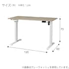 電動デスク(UP009 1260 GW/WH) 16枚目画像
