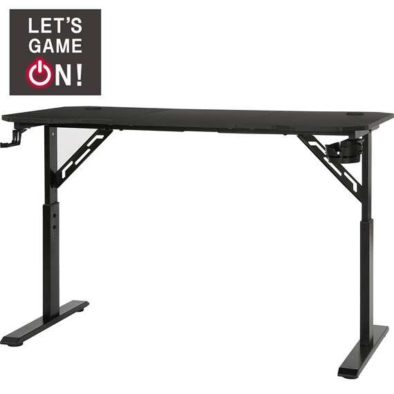 ゲーミングデスク(SO102 高さ調整 BK) 1枚目画像