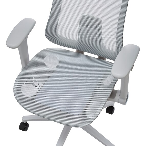 オフィスチェア(OC521 WH) 6枚目画像