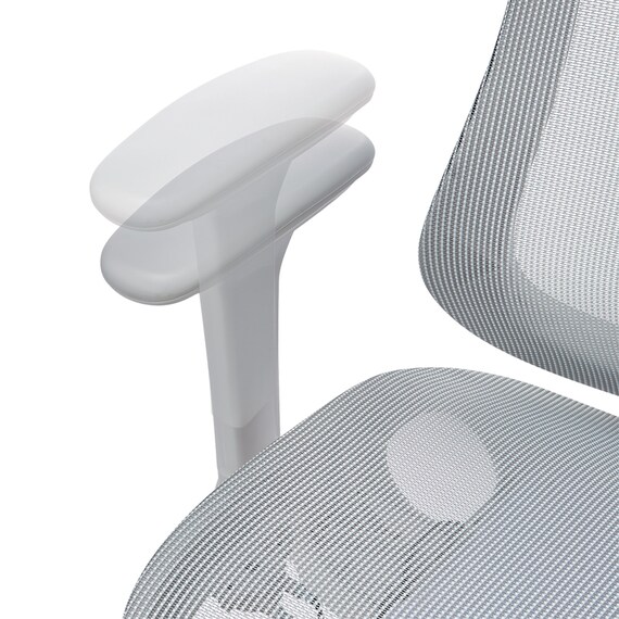 オフィスチェア(OC521 WH) 15枚目画像