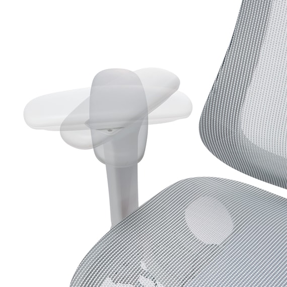 オフィスチェア(OC521 WH) 16枚目画像